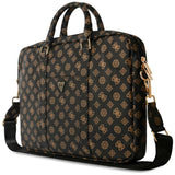 Guess Computer Bag Peony Triangle Logo geantă neagră, cod GUCB16PGPOSGNK