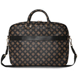 Guess Computer Bag Peony Triangle Logo geantă neagră, cod GUCB16PGPOSGNK