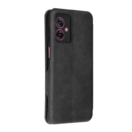 Husa de protectie Techsuit Safe Wallet Plus compatibil cu Motorola Moto G55, Negru