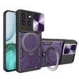 Husa de protectie Techsuit CamGuard Pro compatibil cu Honor X8c, Mov