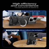 Husa de protectie Techsuit CamGuard Pro compatibil cu Honor X8c, Mov