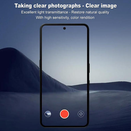 Folie de protectie Techsuit Full Camera Glass compatibil cu Nothing Phone (3a), Negru