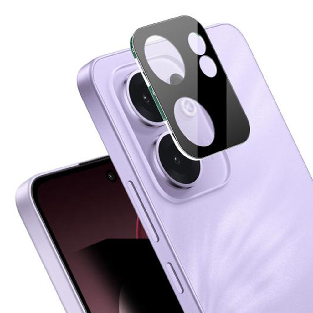 Folie de protectie Techsuit Full Camera Glass compatibil cu Oppo Reno13 F 4G / Reno13 F 5G / Reno13 FS 5G, Negru