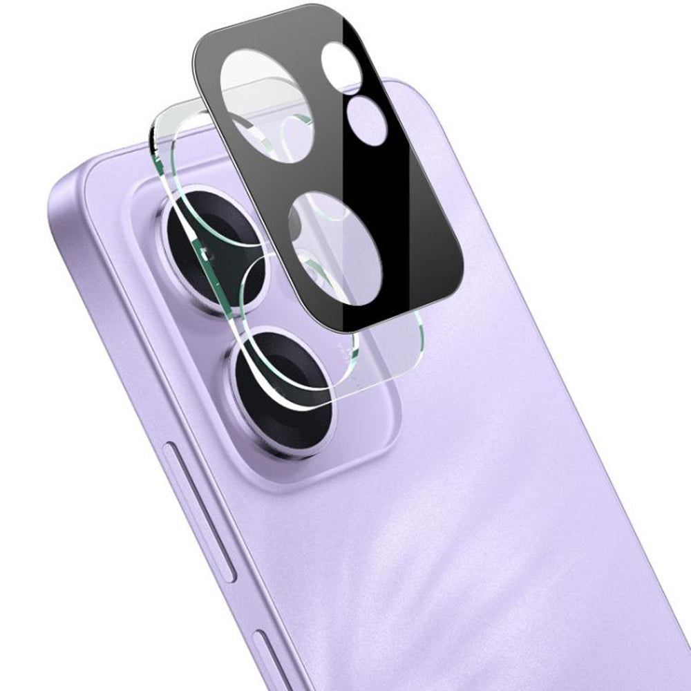 Folie de protectie Techsuit Full Camera Glass compatibil cu Oppo Reno13 F 4G / Reno13 F 5G / Reno13 FS 5G, Negru