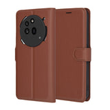 Husa de protectie Techsuit Leather Folio compatibil cu Nothing Phone (3a) Pro, Maro