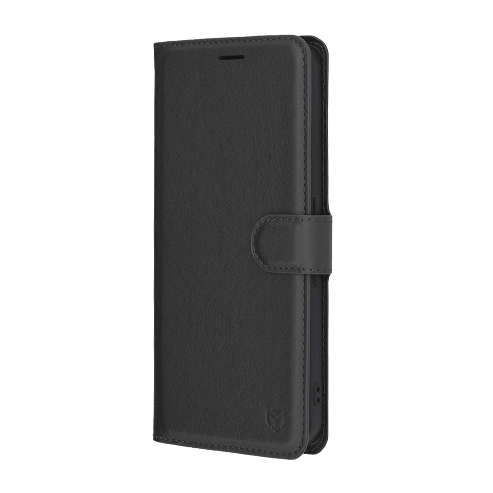 Husa de protectie Techsuit Leather Folio compatibil cu Nothing Phone (3a) Pro, Negru