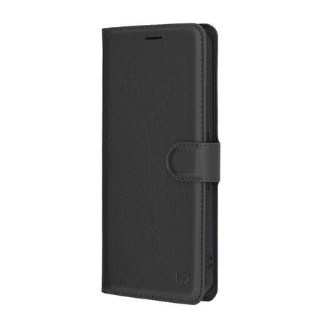 Husa de protectie Techsuit Leather Folio compatibil cu Nothing Phone (3a) Pro, Negru