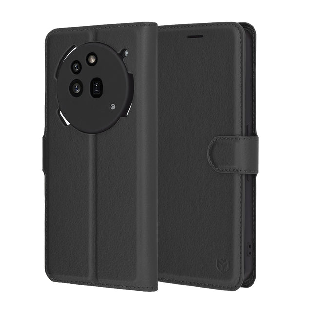 Husa de protectie Techsuit Leather Folio compatibil cu Nothing Phone (3a) Pro, Negru