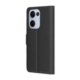 Husa de protectie Techsuit Leather Folio compatibil cu Oppo Reno13, Negru
