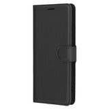 Husa de protectie Techsuit Leather Folio compatibil cu Oppo Reno13, Negru