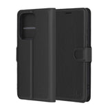 Husa de protectie Techsuit Leather Folio compatibil cu Oppo Reno13, Negru