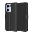 Husa de protectie Techsuit Leather Folio compatibil cu Oppo Reno13, Negru