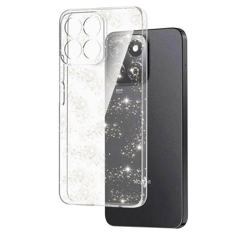 Husa de protectie Techsuit SparkleSkin Series compatibil cu Honor X8c, Transparent