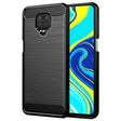 Husa de protectie Techsuit Carbon Silicone compatibil cu Xiaomi Redmi Note 9S / Redmi Note 9 Pro / Note 9 Pro Max, Negru
