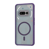 Husa de protectie Techsuit HaloFrost MagSafe Series compatibil cu Nothing Phone (3a), Mov Inchis