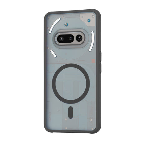 Husa de protectie Techsuit HaloFrost MagSafe Series compatibil cu Nothing Phone (3a), Negru Fumuriu