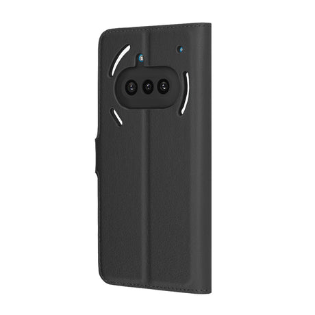 Husa de protectie Techsuit Leather Folio compatibil cu Nothing Phone (3a), Negru