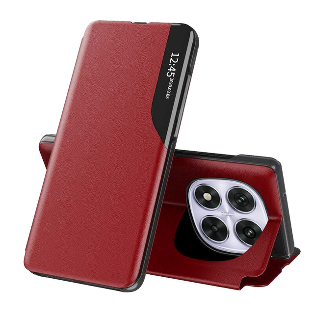 Husă Techsuit eFold Series roșie pentru Xiaomi Redmi Note 14 Pro 5G / Poco X7