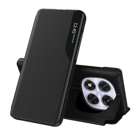 Husa de protectie Techsuit eFold Series compatibil cu Xiaomi Redmi Note 14 Pro 5G / Poco X7, Negru