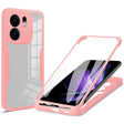 Folie de protectie Techsuit ColorVerse 360 Series + compatibil cu Oppo Reno13 F 4G / Reno13 F 5G / Reno13 FS 5G, Roz