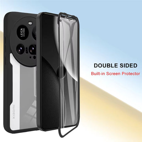 Folie de protectie Techsuit ColorVerse 360 Series + compatibil cu Xiaomi 15 Ultra, Albastru