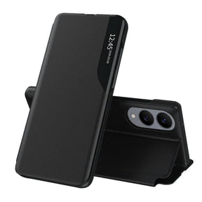 Husa de protectie Techsuit eFold Series compatibil cu Samsung Galaxy S25 Edge, Negru