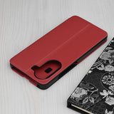 Husa de protectie Techsuit eFold Series compatibil cu Xiaomi Poco X7 Pro, Rosu