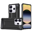 Husa de protectie Techsuit Hybrid Armor compatibil cu Xiaomi Redmi Note 14 4G (Standard), Negru