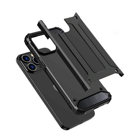 Husa de protectie Techsuit Hybrid Armor compatibil cu Xiaomi Redmi Note 14 Pro+ 5G, Negru