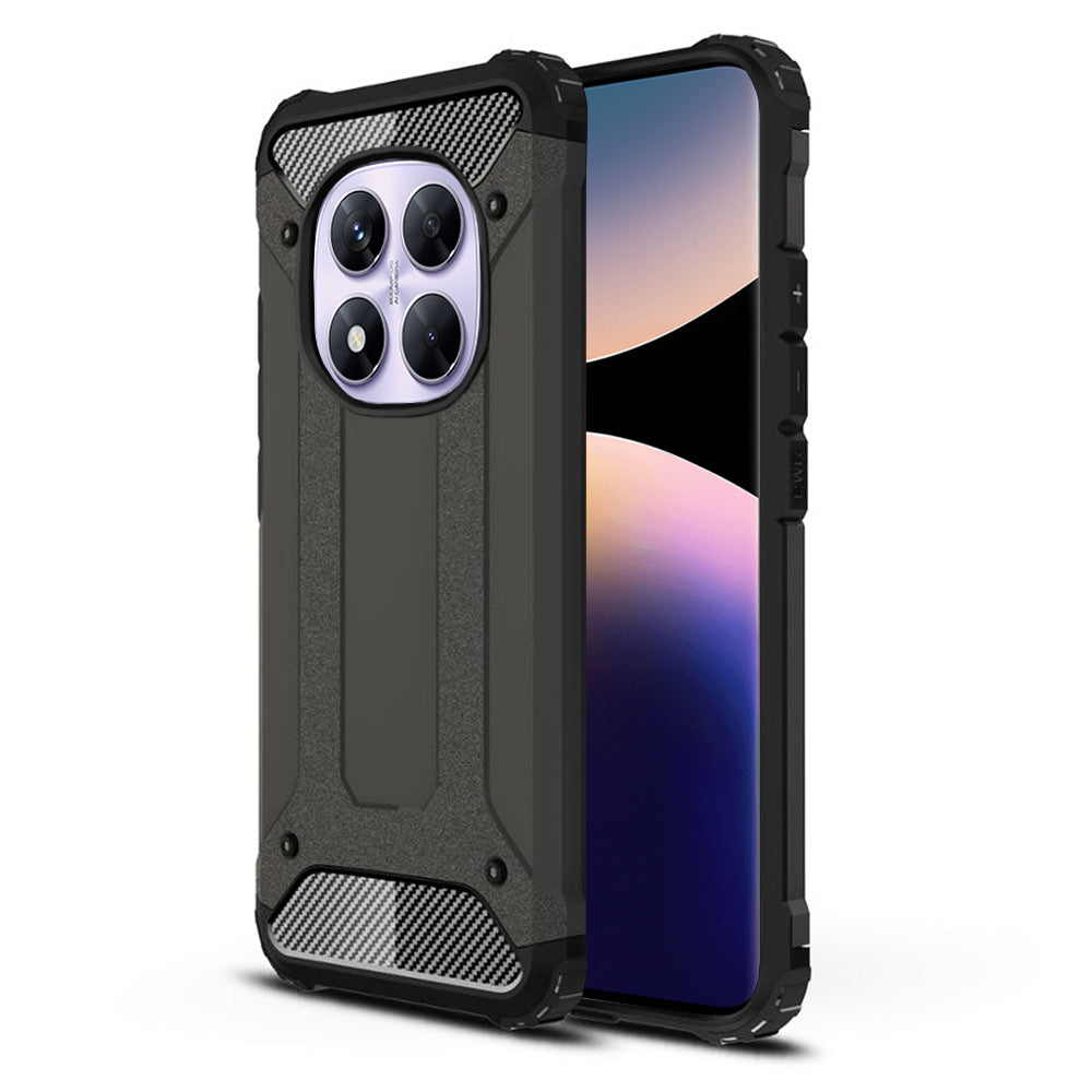 Husa de protectie Techsuit Hybrid Armor compatibil cu Xiaomi Redmi Note 14 Pro 4G, Negru