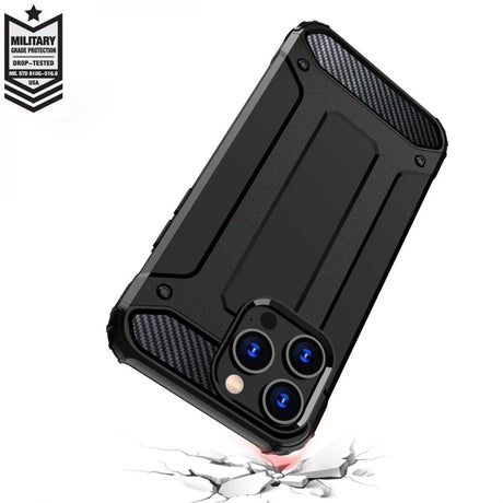 Husa de protectie Techsuit Hybrid Armor compatibil cu Xiaomi Redmi Note 14 Pro 4G, Negru