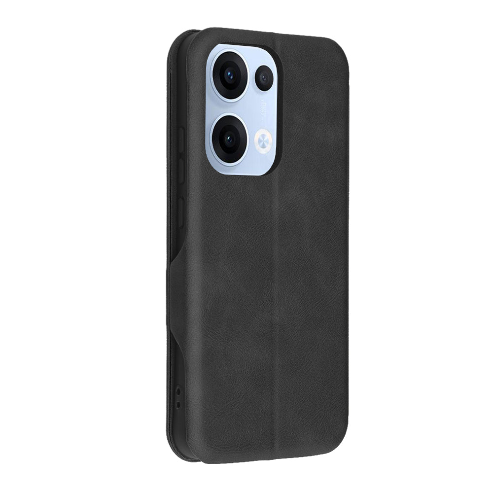 Husa de protectie Techsuit Safe Wallet Plus compatibil cu Oppo Reno13, Negru