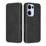 Husa de protectie Techsuit Safe Wallet Plus compatibil cu Oppo Reno13, Negru