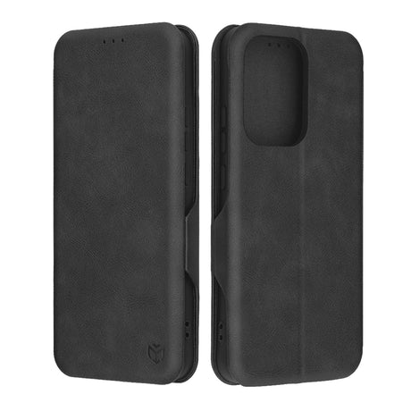 Husa de protectie Techsuit Safe Wallet Plus compatibil cu Oppo Reno13, Negru