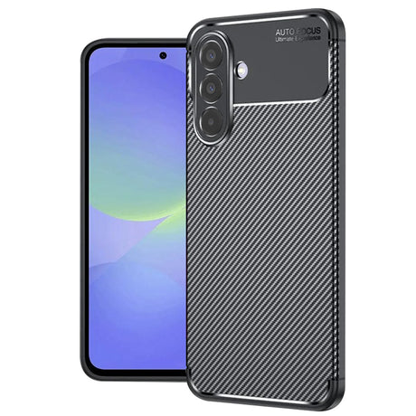 Husa de protectie Techsuit CarbonFiber compatibil cu Samsung Galaxy A36 5G / A37 5G, Negru