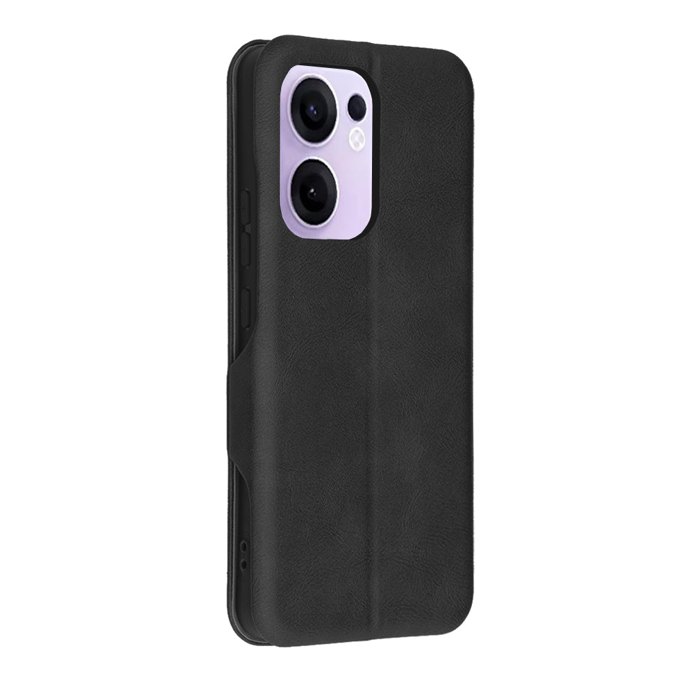 Husa de protectie Techsuit Safe Wallet Plus compatibil cu Oppo Reno13 F 4G / Reno13 F 5G / Reno13 FS 5G, Negru
