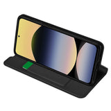Husa de protectie Techsuit Magskin Book compatibil cu Xiaomi Redmi Note 14 4G (Standard), Negru