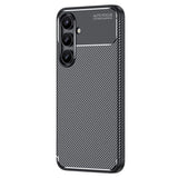 Husa de protectie Techsuit CarbonFiber compatibil cu Samsung Galaxy S24 FE, Negru