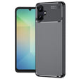 Husa de protectie Techsuit CarbonFiber compatibil cu Samsung Galaxy A06, Negru