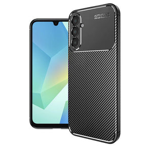 Husa de protectie Techsuit CarbonFiber compatibil cu Samsung Galaxy A16 4G / A16 5G, Negru