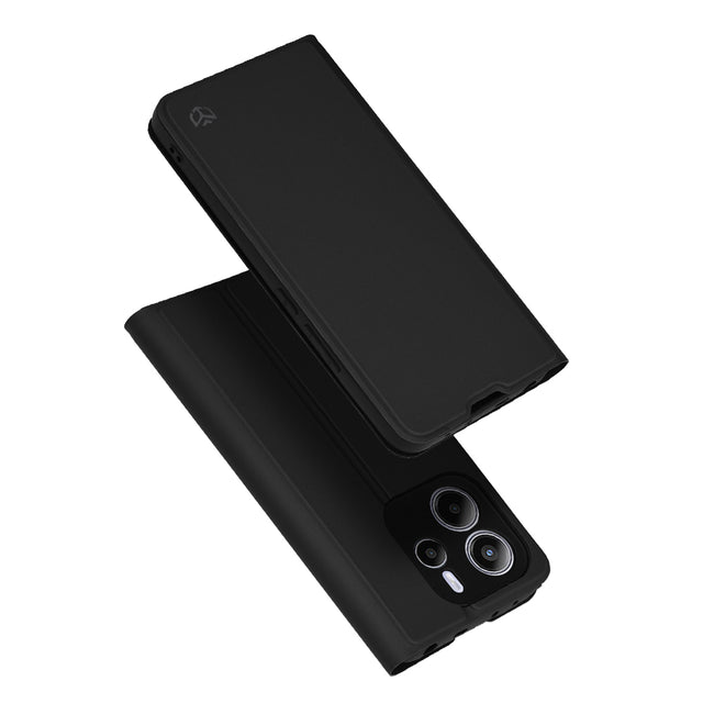 Husa de protectie Techsuit Magskin Book compatibil cu Xiaomi Redmi Note 14 4G (Regional), Negru