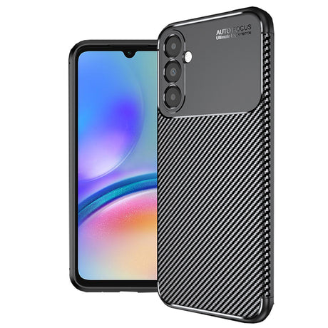 Husa de protectie Techsuit CarbonFiber compatibil cu Samsung Galaxy A05s, Negru