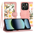 Husa de protectie Techsuit FlipCraft compatibil cu Xiaomi Redmi Note 14 4G (Regional), Sweetheart Pink