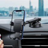 Suport Ugreen Gravity Phone LP200 (60990B), for Dashboard, Suction Cup, Telescopic Arm, 360°, for 4.7" - , Negru