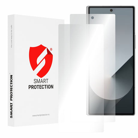 Folie de protectie Smart Protection (set de 2) Premium Classic compatibil cu Samsung Galaxy Z Fold6, Transparent