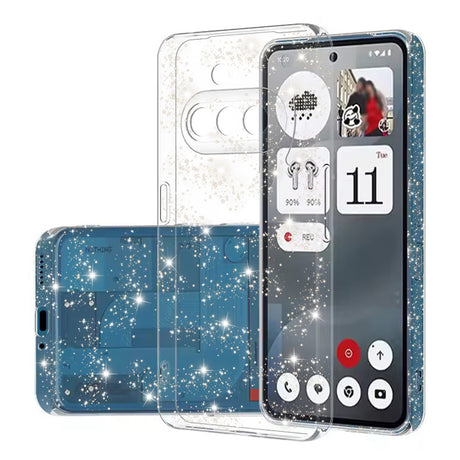 Husa de protectie Techsuit SparkleSkin Series compatibil cu Nothing Phone (3a), Transparent