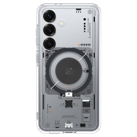 Husa de protectie Spigen Ultra Hybrid MagSafe (ACS09470) compatibil cu Samsung Galaxy S25, Neo One