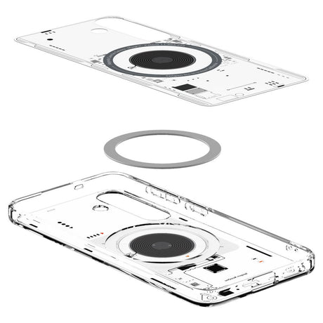 Husa de protectie Spigen Ultra Hybrid MagSafe (ACS09470) compatibil cu Samsung Galaxy S25, Neo One