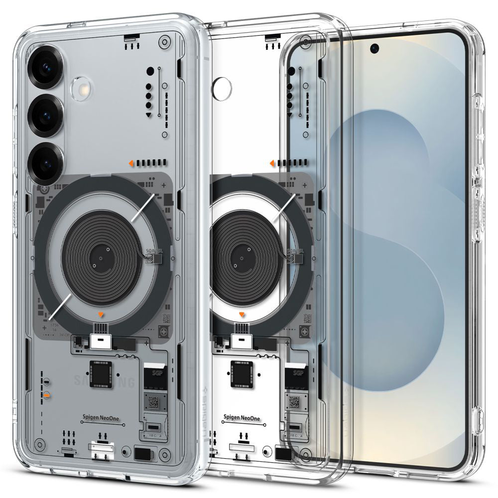 Husa de protectie Spigen Ultra Hybrid MagSafe (ACS09470) compatibil cu Samsung Galaxy S25, Neo One