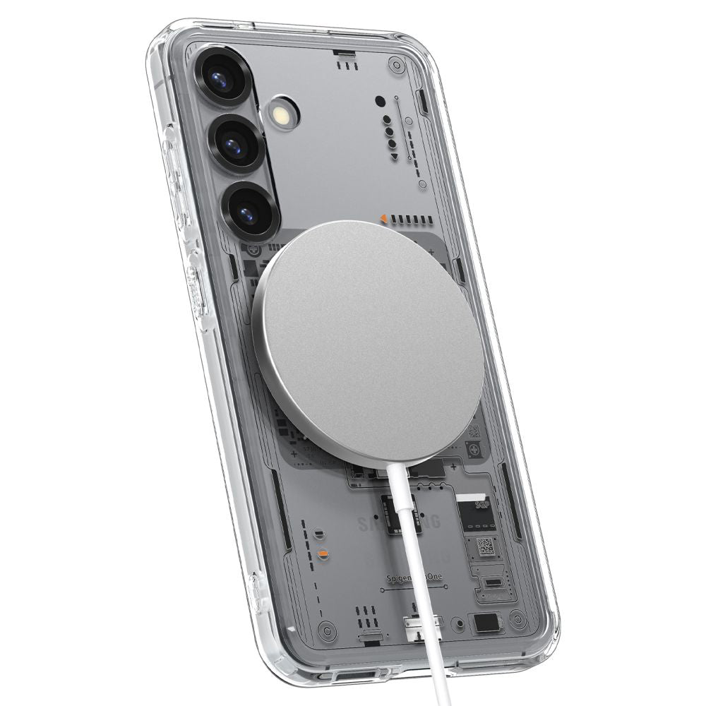 Husa de protectie Spigen Ultra Hybrid MagSafe (ACS09470) compatibil cu Samsung Galaxy S25, Neo One